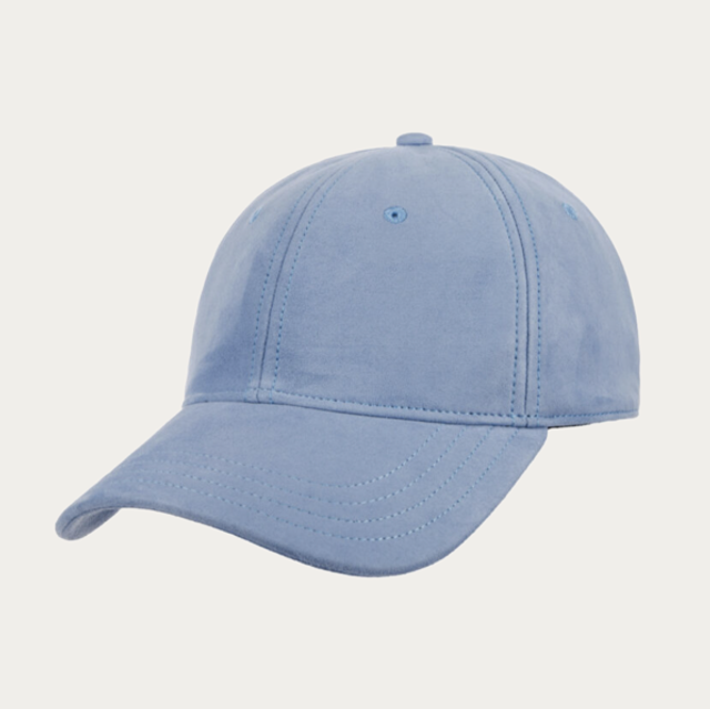Stetson Baseball Cap Goat Suede Blue
