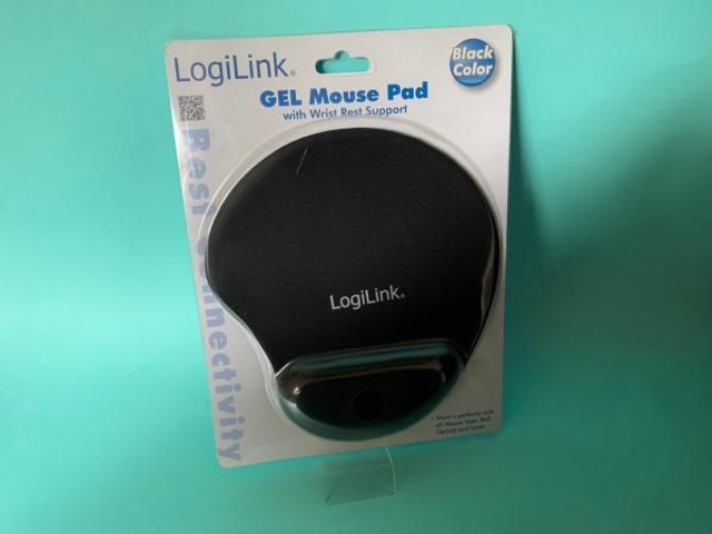 LogiLink GEL Mouse Pad mit Silkon Gel Handauflage
