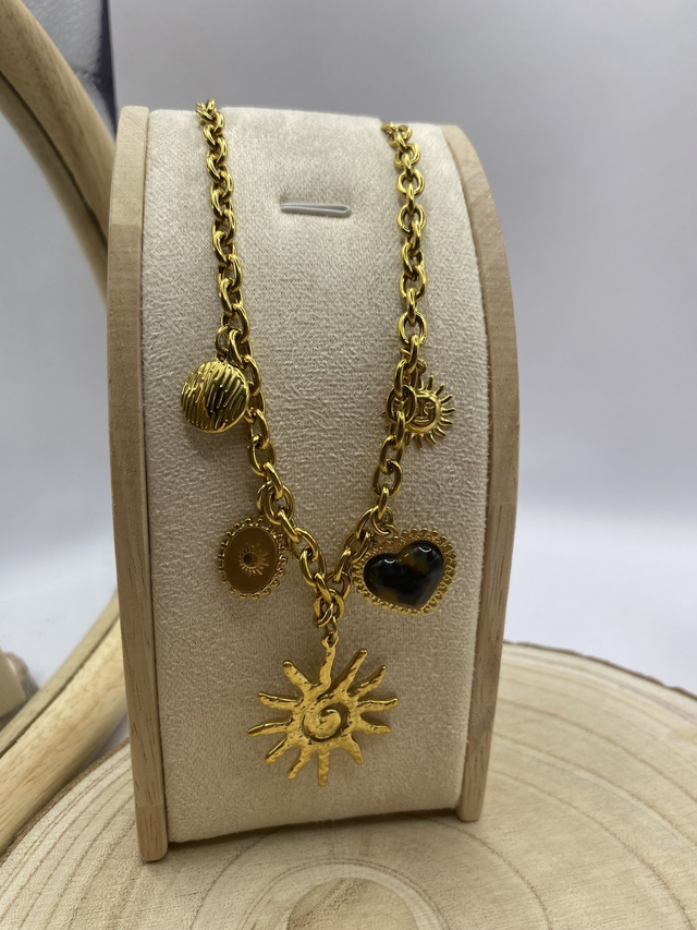 Collier breloques 