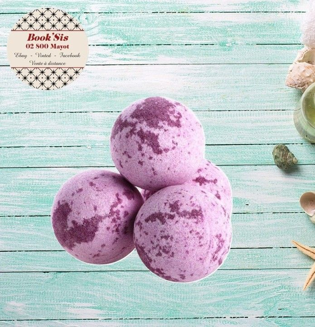 Bombe de bain 125 gr " Lilas "