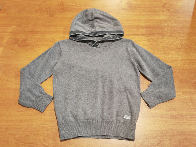 Pull gris en 5 ans