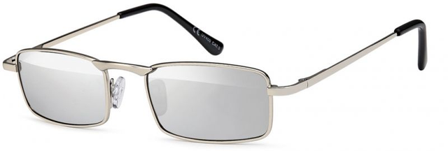Connecticut - Unisex Sonnenbrille Silber