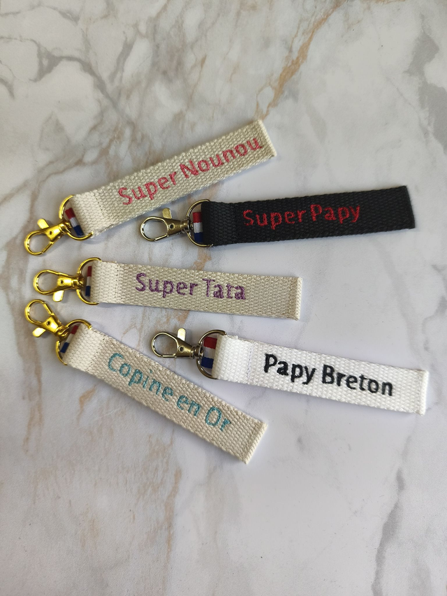 Porte-clé personnalisable