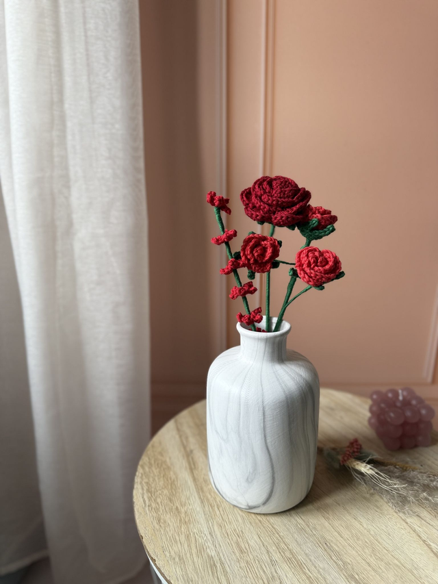 Bouquet de roses (personnalisable)