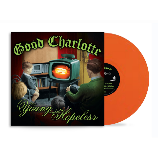 Good Charlotte - The Young and the Hopeless LP (Limited Edition Nuclear Orange Vinyl) (Due Out 18/10/2025)