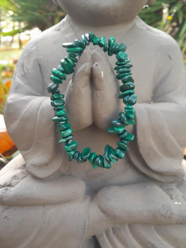 Bracelet baroque Malachite