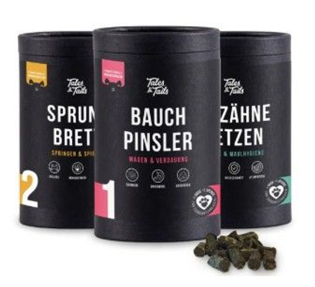Tales and Tails funktionale Snacks (80g Dose)