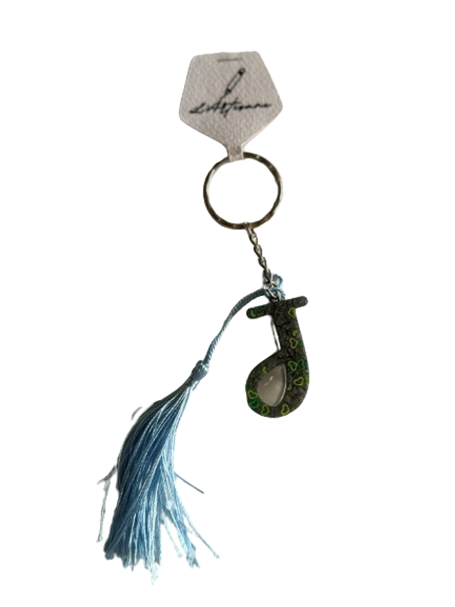 Porte clé lettre J