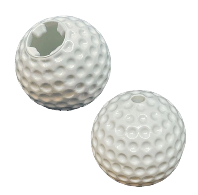 Distributeur de friandises en caoutchouc pour balles de golf et jouet d'enrichissement