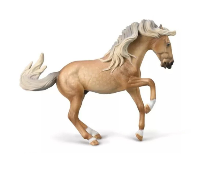 Collecta 80003 Étalon Lusitanien Palomino Sooty - Figurine Échelle 1:20 - CollectA