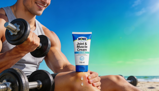 Joint & Muscle Cream NOW Foods (118ml)
