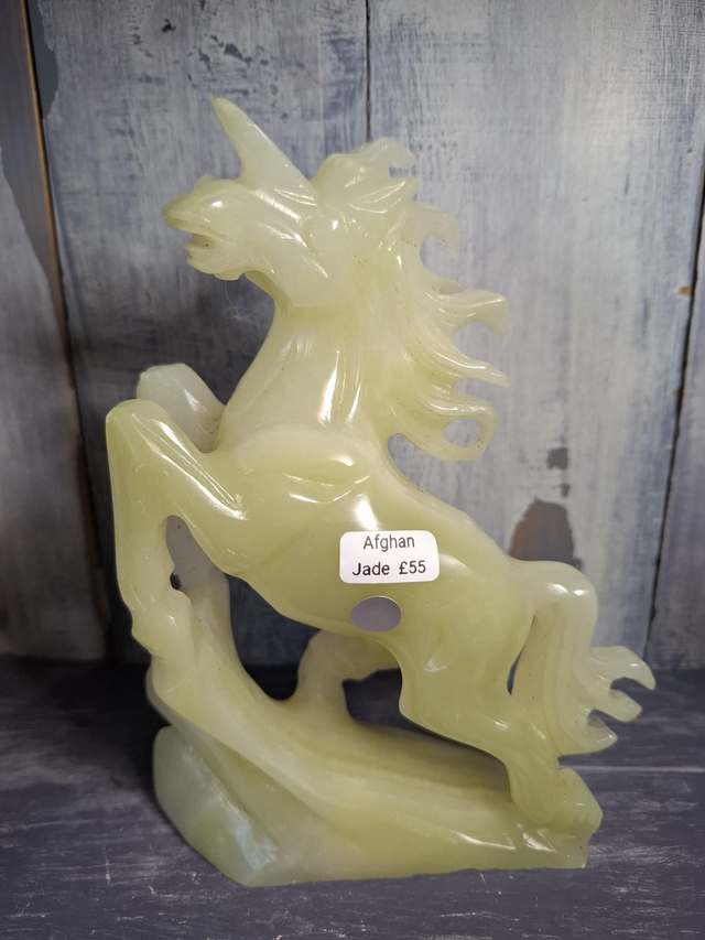 Afghan Jade Unicorn 