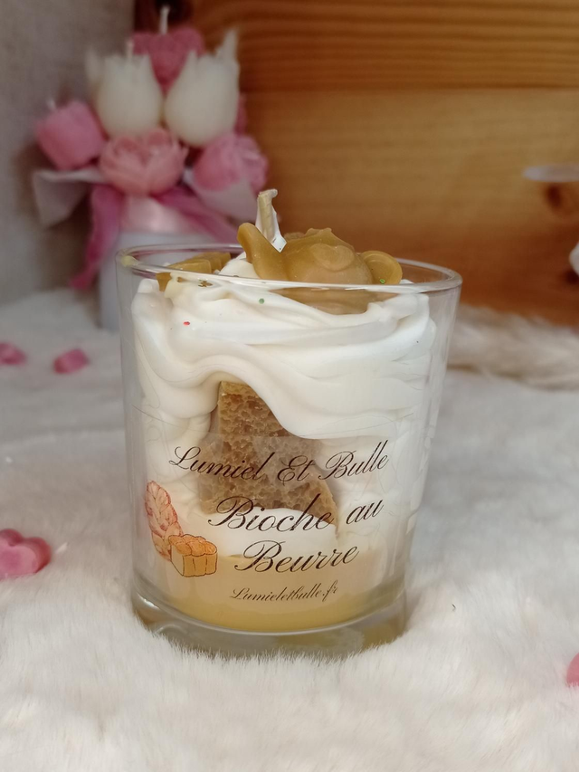 Bougie brioche au beurre Xl