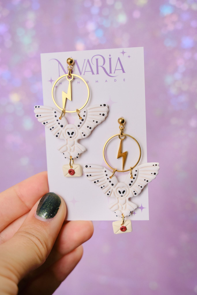 Hedwig | pendientes Harry Potter