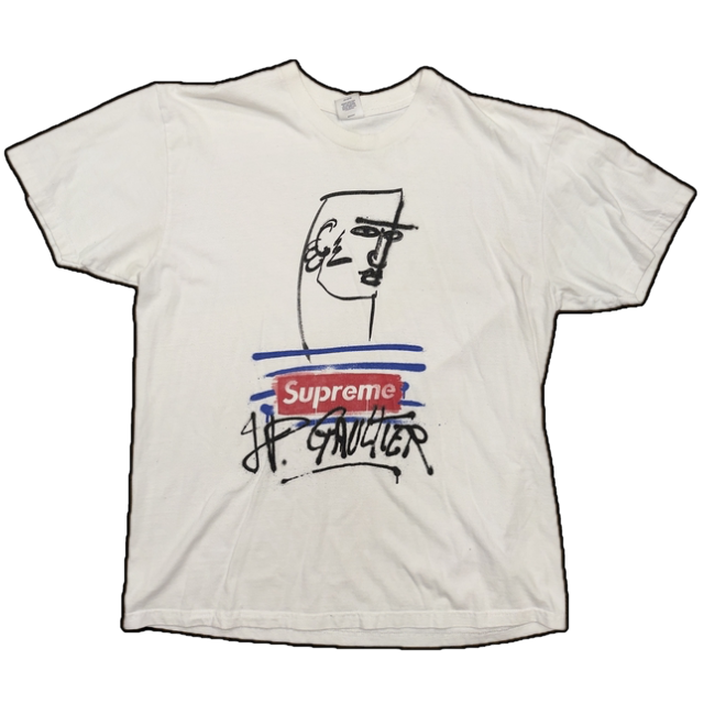 Supreme X Jean Paul Gaultier Tee - L
