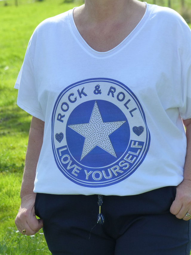 tee shirt rock and roll