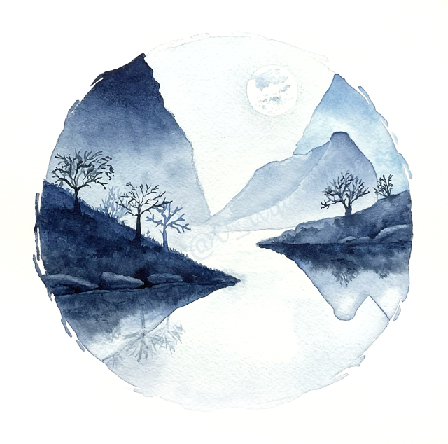 Bulle d’aquarelle #3