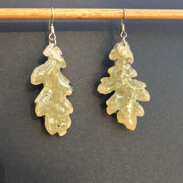 Oak leaf Earrings 