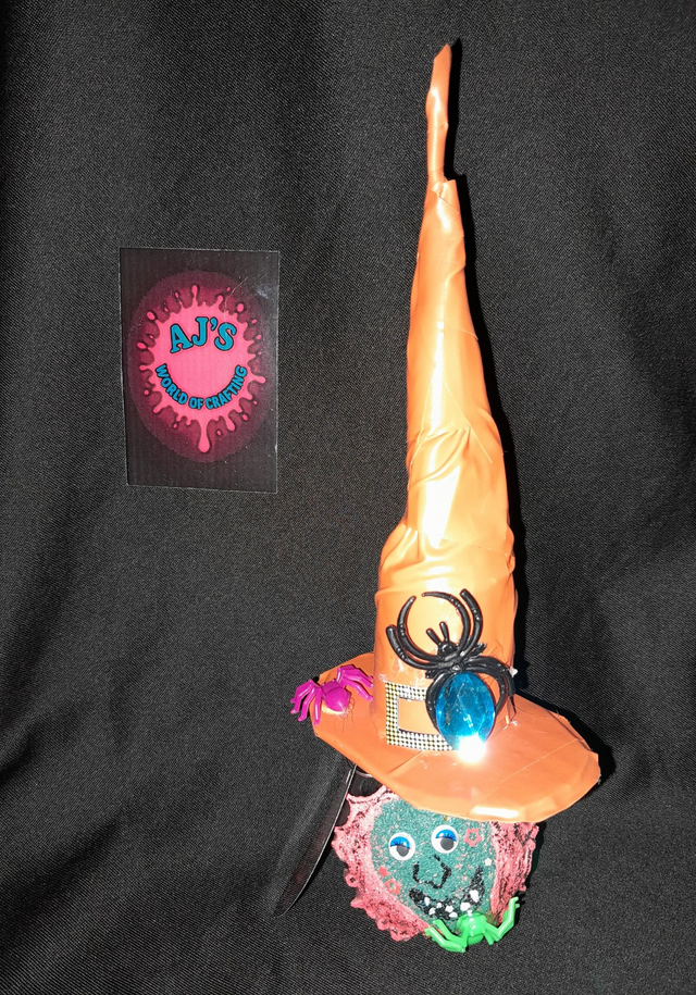 Halloween Hand Made Face &amp; Hat 50ml Re-Fill Bauble (3)