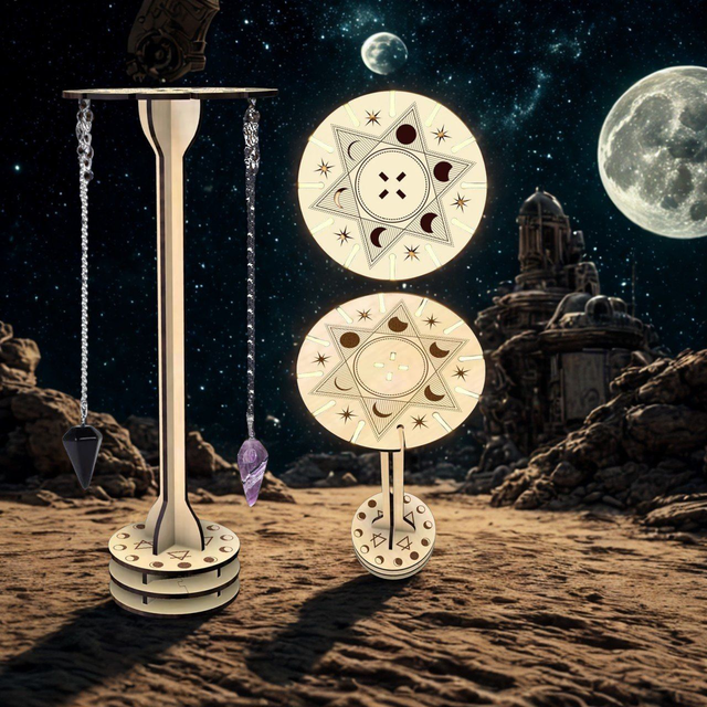 porte pendule rond  n°1