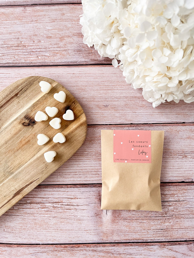 Mini coeur fondant - Lilas