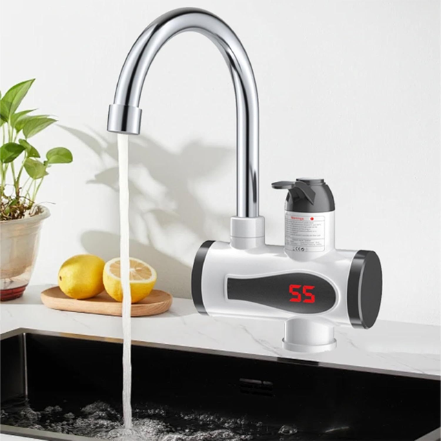 robinet d'eau chauffe-eau électrique 3000W