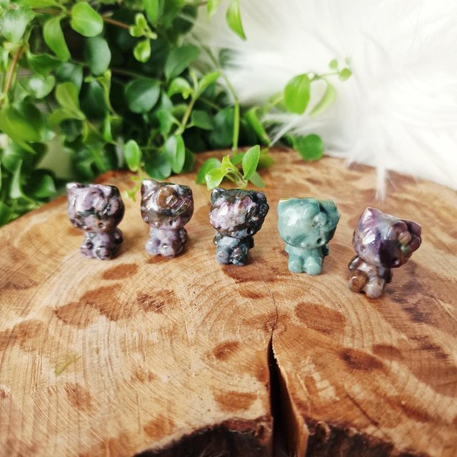 Ocean jasper mini Hello Kitty 