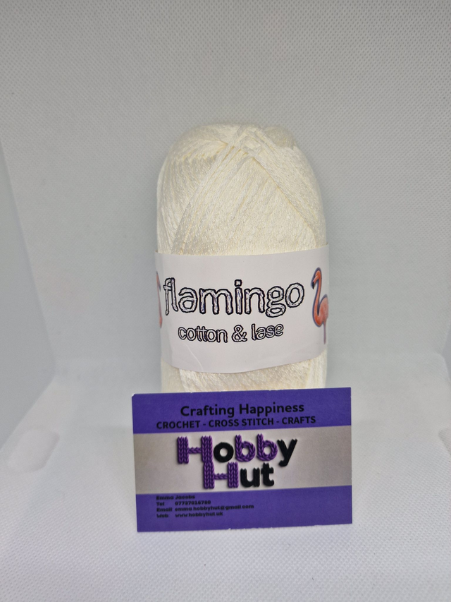 Flamingo Cotton Lace Yarn 100g