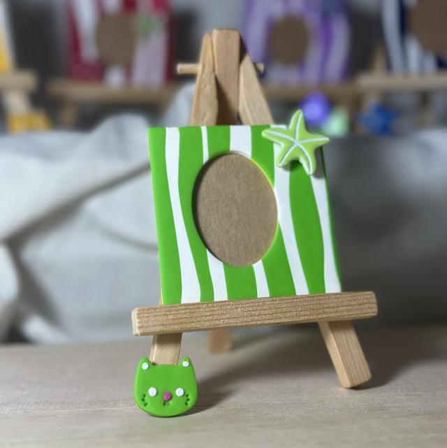 Cadre photo identité avec magnet interchangeable