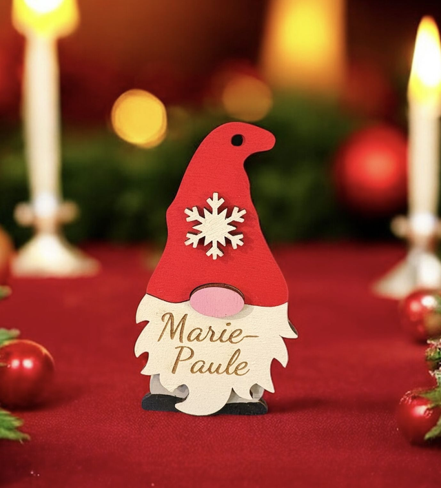 Marque-Place Petit Lutin Personnalisé