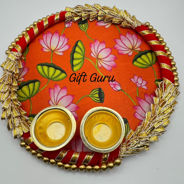 Pichwai Pooja Thali for festival Return gifts
