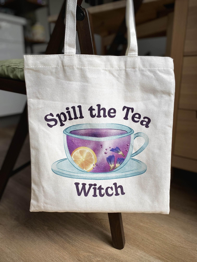Spill the Tea Totebag