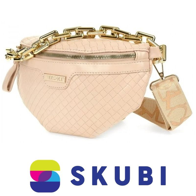 Versoli TR-12 Dámská ledvinka z eko kůže béžová