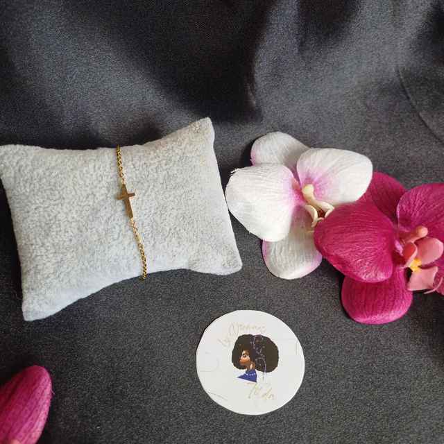 Bracelet croix Doré 