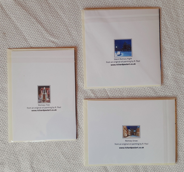 Romsey Night 3 Christmas card set