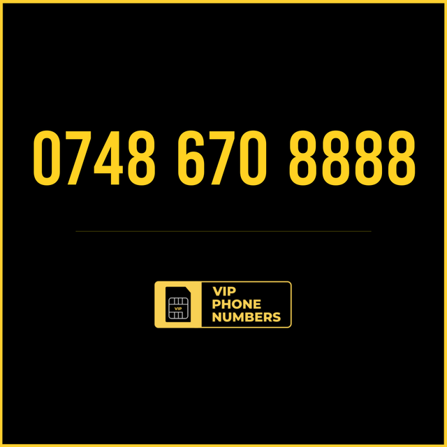 0748 67* 8888 - VIP Gold Phone Number 