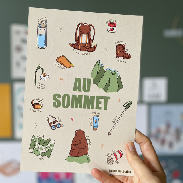 Affiche A5 « Au Sommet »