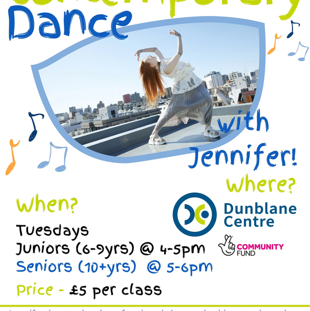 Contemporary Dance with Jennifer (Kids / Youth Class)