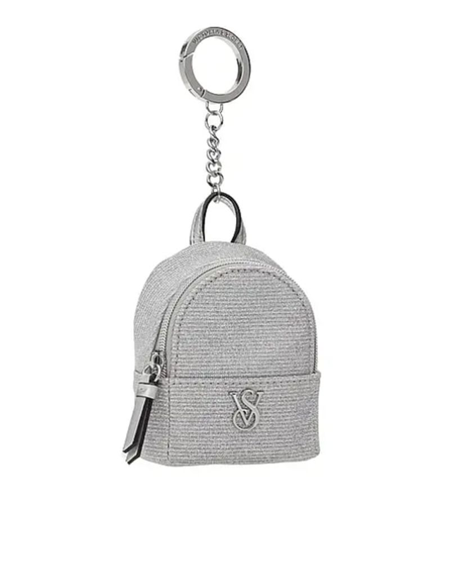 Victoria's Secret Llavero de mochila Gris