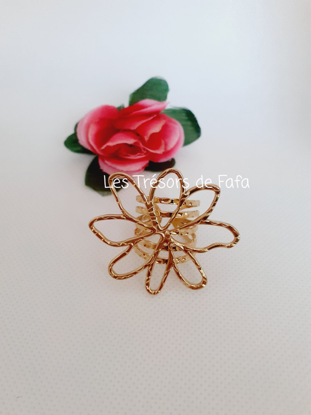 Bague fleur