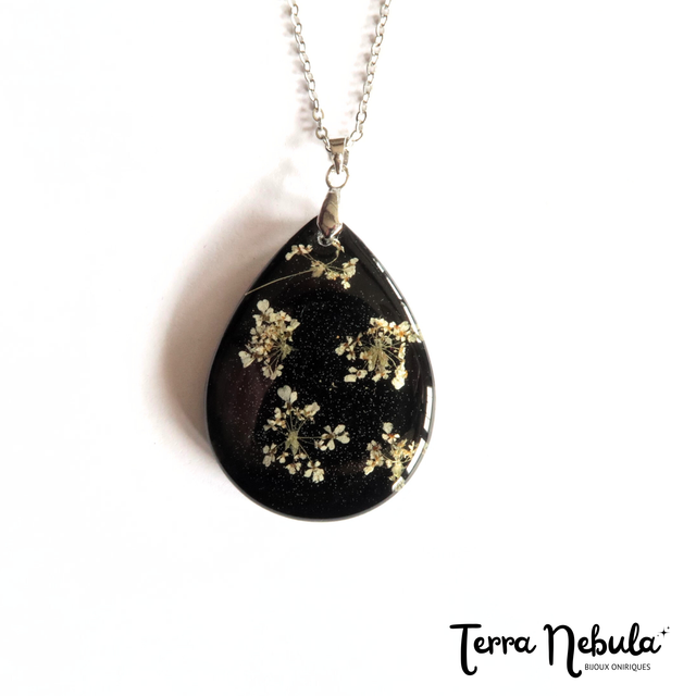 Collier Fleuri Elégance | CO038F | Ombelles