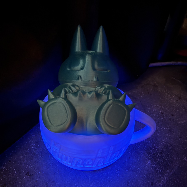 Fanart pla effetto multicolor o glitter