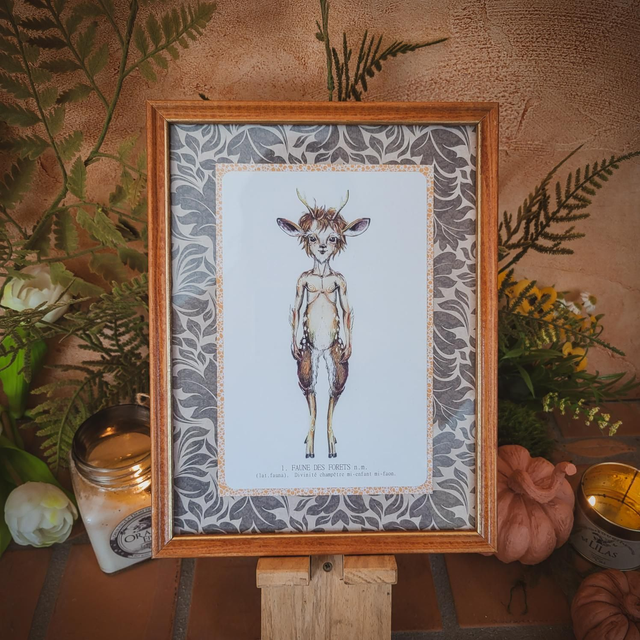 Moyen cadre - &quot;Faune des forêts&quot; 