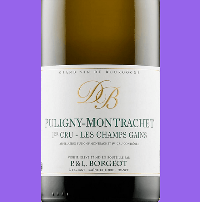 Borgeot Puligny-Montrachet Premier Cru 'Les Champs Gains', 2020, Burgundy