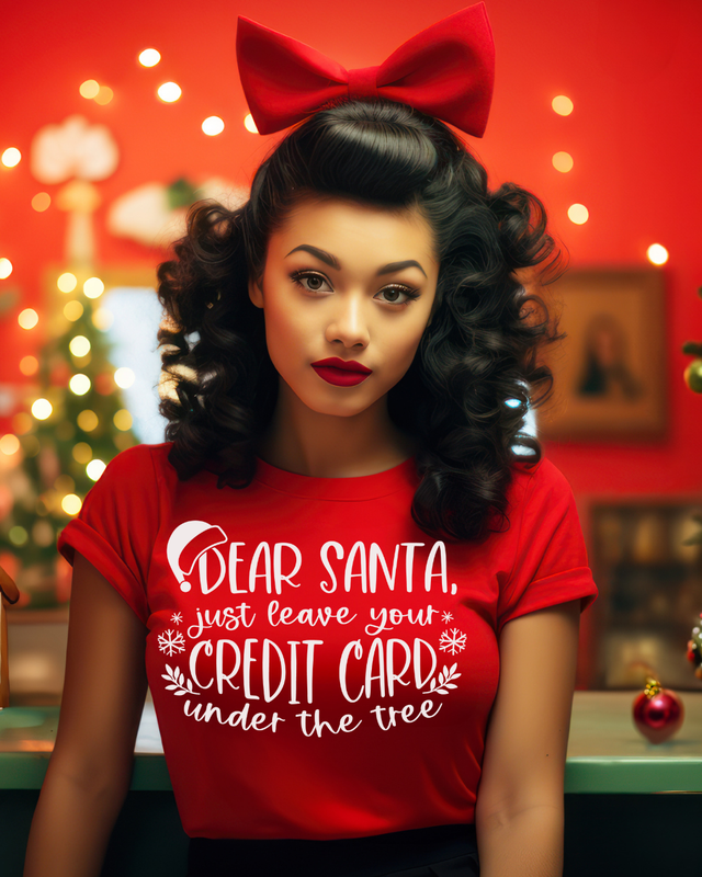 Dear Santa, just leave your credit card under the tree