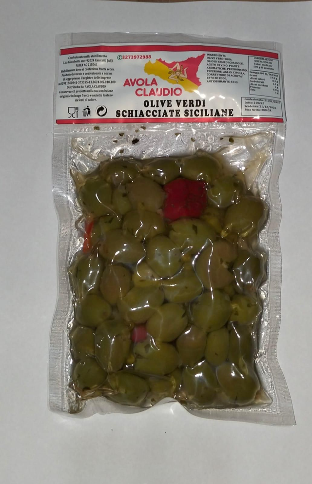 Olive schiacciate 