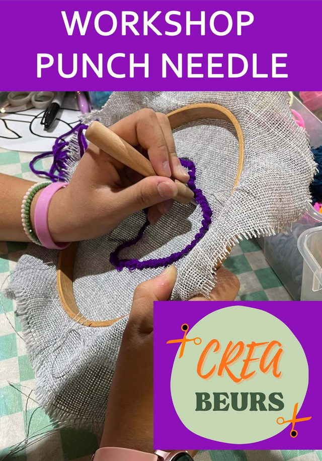 Workshop Punch Needle Creabeurs