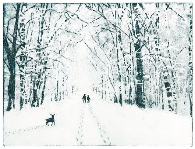 Winter Visitor       print 1 size