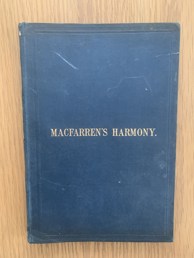 Macfarren - Rudiments of Harmony With Progressive Exercises & Appendix 1898