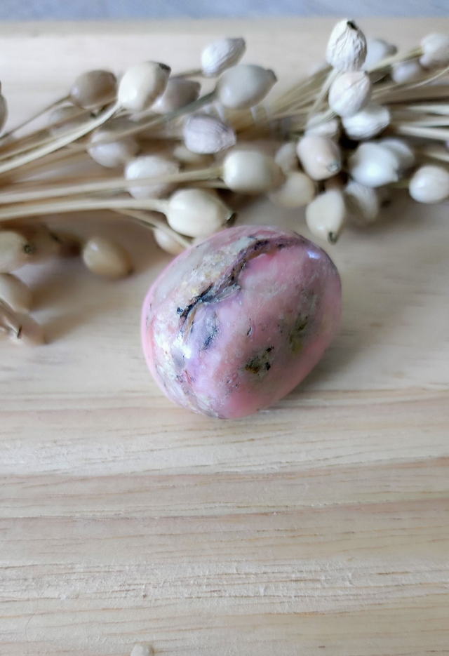 Pierre roulée Rhodochrosite